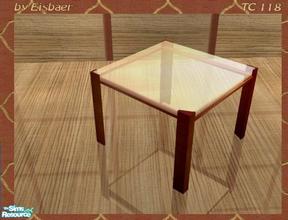 Sims 2 — AmvE Palms Lounger Set TC118 - Coffeetable by Eisbaerbonzo — 