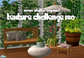 Sims 2 — TC120 Summertime Recolor by tdyannd — Moza\'s TC120 textures featured on TSR\'s own Summertime Mesh by Steffor.