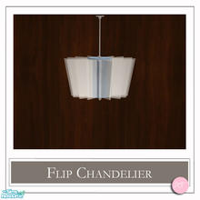 Sims 2 — Flip Chandelier Blue by DOT — Flip Chandelier Blue. 1 Ceiling Lamp Mesh plus recolors. Sims 2 by DOT of The Sims