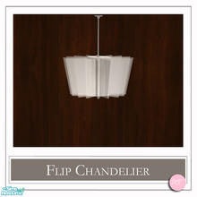 Sims 2 — Flip Chandelier White by DOT — Flip Chandelier White. 1 Ceiling Lamp Mesh plus recolors. Sims 2 by DOT of The
