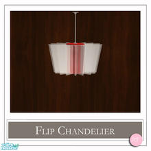 Sims 2 — Flip Chandelier Red by DOT — Flip Chandelier Red. 1 Ceiling Lamp Mesh plus recolors. Sims 2 by DOT of The Sims