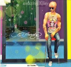 Sims 2 — Ed Hardy male set by K@ — At least I\'ve found time and upload the first part (male part) of Ed Hardy set. I do