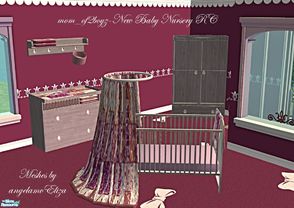 Sims 2 — New Baby Nursery RC- Patchwork by mom_of2boyz — New Baby Nursery by angelamveliza with a patchwork design.
