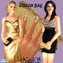 Sims 2 — NS clutch bag set. by Natalis — New clutch bag mesh for adult female and various recolors.