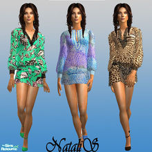 Sims 2 —  NataliS casual FA collection-7. by Natalis — New mesh for adult female and various recolors.