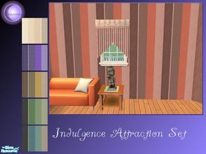 Sims 2 — D2DIndulgence Attraction Set by D2Diamond — Striped walls to bring some color to your home.