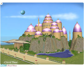 Sims 2 — City of Theed - The Royal Palace by senemm — A huge set of several new meshes and recolors, based on the
