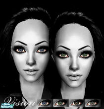 Sims 2 — UM VisionEyes by UM_Creations — The eyes look now more realistic and natural. The set contains 4-eye colors. If