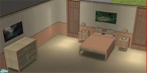 Sims 2 — Midlands TC 124 Modern Bedroom Set by midland_04 — Original Mesh from Angelamveliza. Recolor based off of Kava