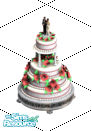 Sims 1 — Sams TSO Wedding Cake by frisbud — Wedding Cake base by Odd Sim. Graphics by Maxis from the Sims Online.