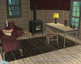 Sims 2 — IR Office Grey Recolor by Murano — Grey recolor of the IR Office.