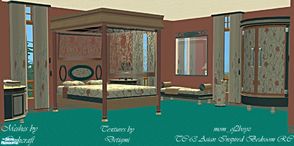 Sims 2 — TC-63 Asian Inspired Bedroom RC by mom_of2boyz — A recolor of Cashcrafts\' Asian Inspired Bedroom using the