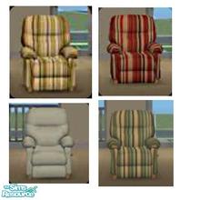 Sims 2 — Recliner Puffy by clairkp — I like the Cheap Eazzzy Recliner, but found the colours somewhat lacking, so I made