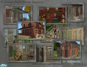 Sims 2 — Victorian Build-Mode Superset by MsBarrows — All of my Victorian build-mode items in one convenient extra-large