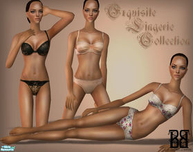 Sims 2 — Exquisite Lingerie Collection by b-bettina — Your simmies want something special? Then don\'t look any further;