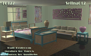 Sims 2 — TC127 Bali Bedroom by selina012 — Made for the texture challenge 127. Meshes by Taroo at Tarox. Please download
