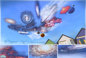 Sims 2 — The Universe - Part II. (Galactic formations) by senemm — The 2nd part of Universe \'hood deco set which contins