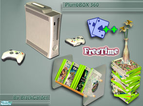 Sims 2 — PlumbBOX 360 FreeTime+ by BlackGarden — Now your Sims can build games enthusiasm while they enjoy the latest