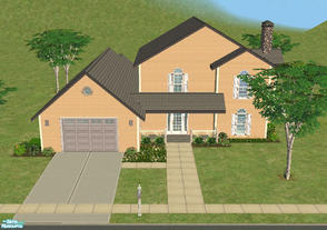 Sims 2 — Marnie\'s House by Degera — Tired of city living? This comfortable family home out in the country is just the