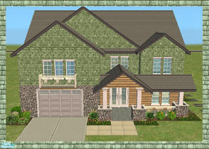 Sims 2 — Sweeney\'s Place by Degera — Craftsman style with country charm. Sweeney\'s Place features four bedrooms, four