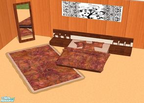 Sims 2 — TC129 Naima Bedroom by susilein — Recolor of the Naima Bedroom from Reflexsims. <p>You need the meshes