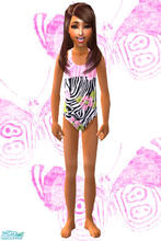 Sims 2 — Zebra by theplayanita — For female child sims Enjoy!