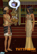 Sims 2 — Hetepheres Bedroom - Ancient egypt tutibear by Sasilia — 
