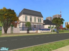 Sims 2 — Brumble Place (unfurnished) by fredbrenny — Traditional Old Dutch \"herenhuis\" Lots of possibilities!
