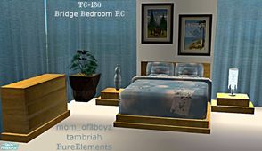 Sims 2 — TC-130 Bridge Bedroom RC by mom_of2boyz — A recolor of Bridge Bedroom by PureElements. The textures for this