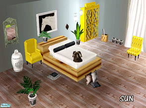 Sims 2 — Sun by steffor — ... and it was all yellow ...