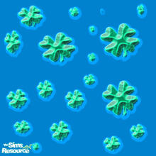 Sims 1 — Shamrocks 2 by MasterCrimson_19 — Patty\'s 2nd Shamrock Tile-These tiles are perfect for St. Patrick\'s day, for