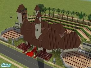 Sims 2 — The Royal Audiotaurium by cazarupt — The Royal Audiotaurim is something I designed a while back. It includes a