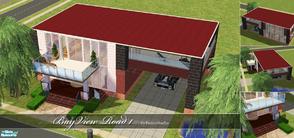 Sims 2 — BayView Rd 1 (Unfurnished) by FrozenStarRo — I\'m not great at making lots, but I really really like how this