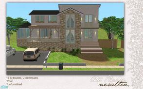Sims 2 — The Claire by Newtlco — Beautiful family house in south of your neighborhood!Backyard contains a pool and in the
