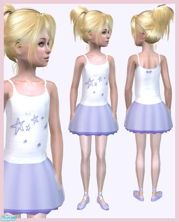 Sims 2 — For The Little Ones - Part 8 by simal10 — Ballerina outfits for your little simmies. Can be used as everyday and