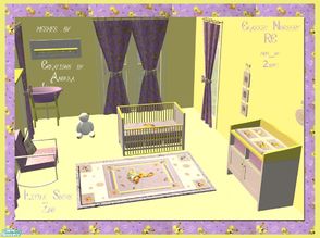 Sims 2 — Classic Nursery RC- Suzys\' Zoo by mom_of2boyz — A recolor of Classic Nursery, by Creations by Angela, featuring