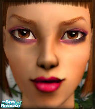 Sims 2 — Bright life eyeshadow - pink 2 by katelys — 