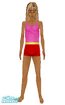 Sims 1 — Malibu Francie by frisbud — 