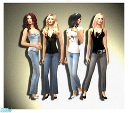 Sims 2 — Daily Set by simseviyo — With 2 new meshes