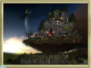 Sims 2 — Bad Witch Home by srgmls23 — A Floating house...For the Bad Witch