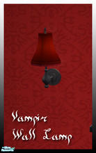 Sims 2 — Vampir Living - Vampir Walllamp by billygirl — Recolor of the Apartment Life wall lamp. 
