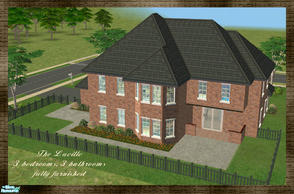 Sims 2 — The Lucille - Furnished by Degera — A traditional family home featuring three bedrooms, three bathrooms,