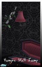 Sims 2 — Vampir Bedroom pink recolor - Vampir Walllamp Pink by billygirl — Recolor of the Apartment Life wall lamp. Needs