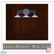 Sims 2 — Legno Modern Wall Lamp MESH by DOT — Legno Modern Wall Lamp Mesh. Mix and Match Glass with Base. 1 Mesh using