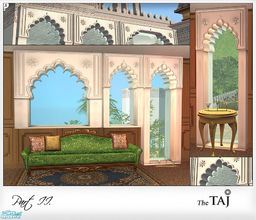 Sims 2 — The Taj - Part II. (Windows) by senemm — 6 detailed and glistening indian style windows inspired by Udaipur\'s