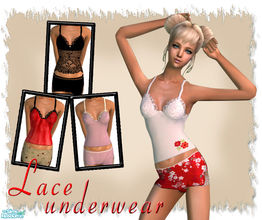 Sims 2 — Lace underwear by agapi_r — Underwear for your sims