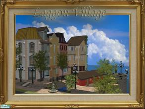 Sims 2 — Lagoon Village by srgmls23 — A beautifull village turned to the ocean with 4 houses completly furnished, in
