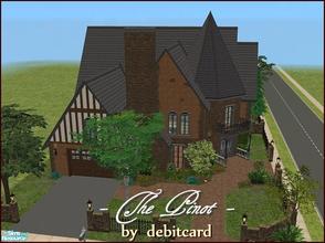 Sims 2 — The Pinot by debitcard — This authentic brick & stone country french manor will sure to please any