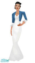 Sims 1 — In the Mill by frisbud — Based on an outfit worn by Scarlett O\'Hara, as portrayed by actress Vivien Leigh, from