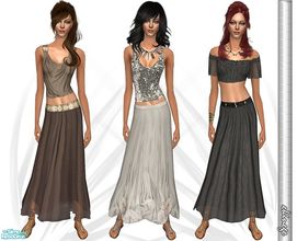 Sims 2 — EKN Set - 36 by ekinege — 1 new mesh + 3 recolor - Adult&Young Adult
